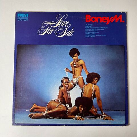 Винтажная виниловая пластинка LP Boney M Бони М Love For Sa le (Мексика 1977)