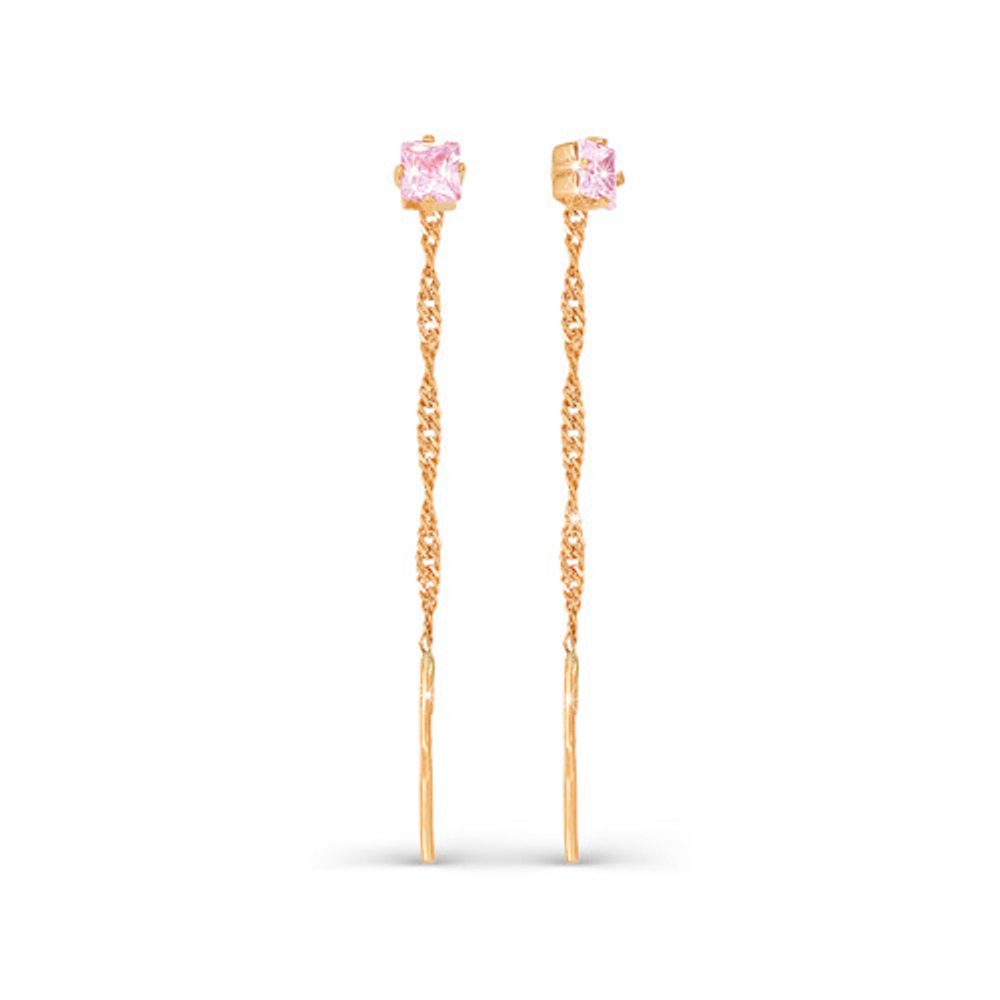 Серьги из золота 585 пробы