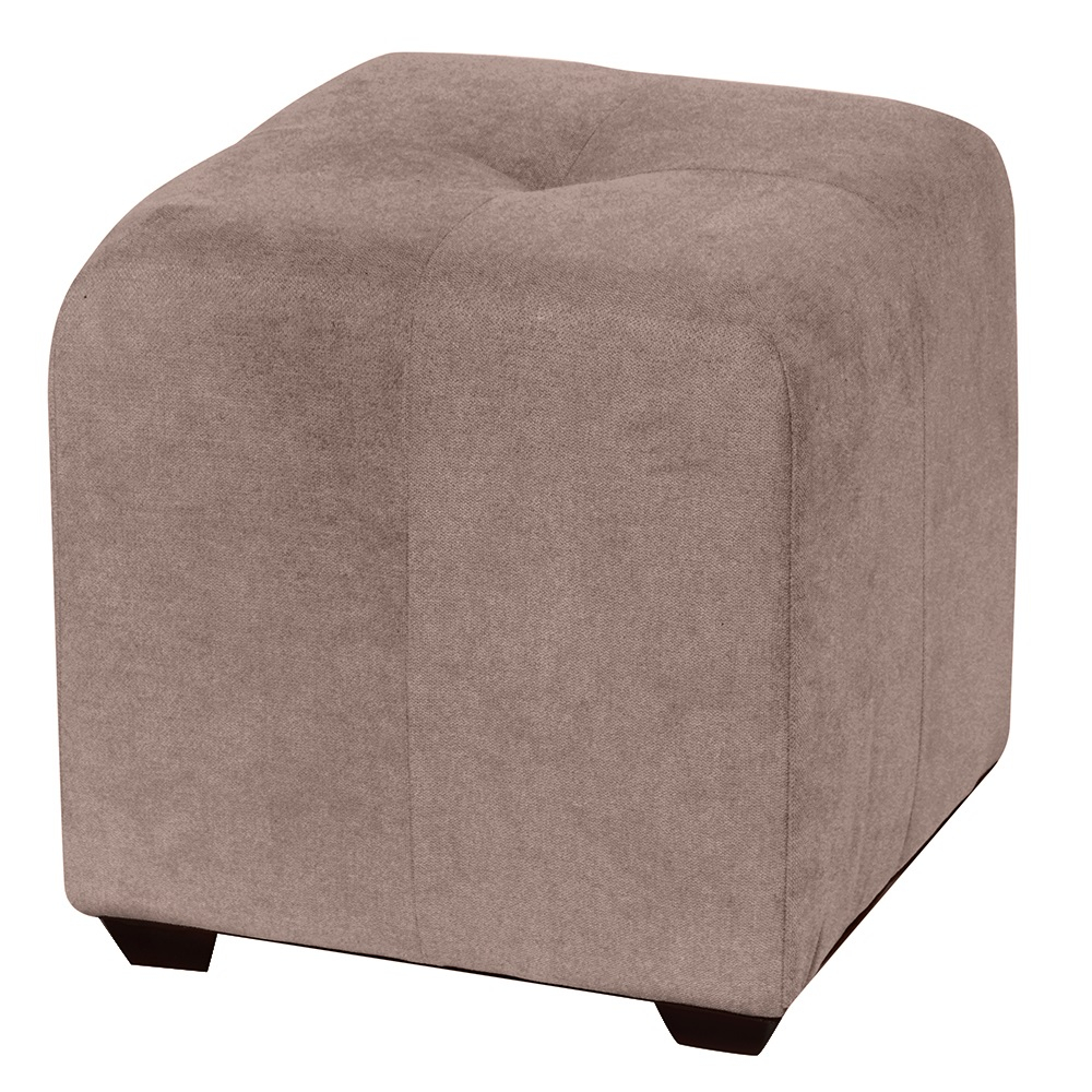 Пуф Николь Бежевый Велюр