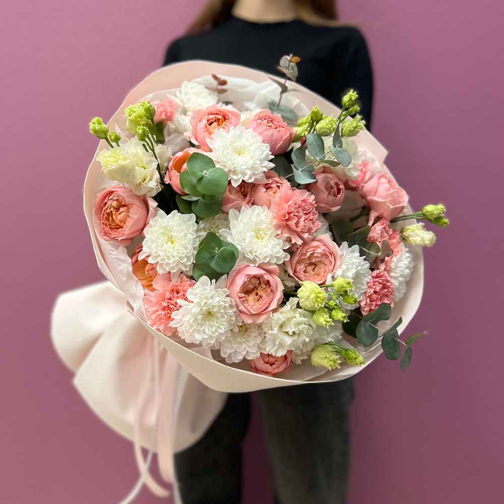 Букет "Любовь в пастельных тонах" #7