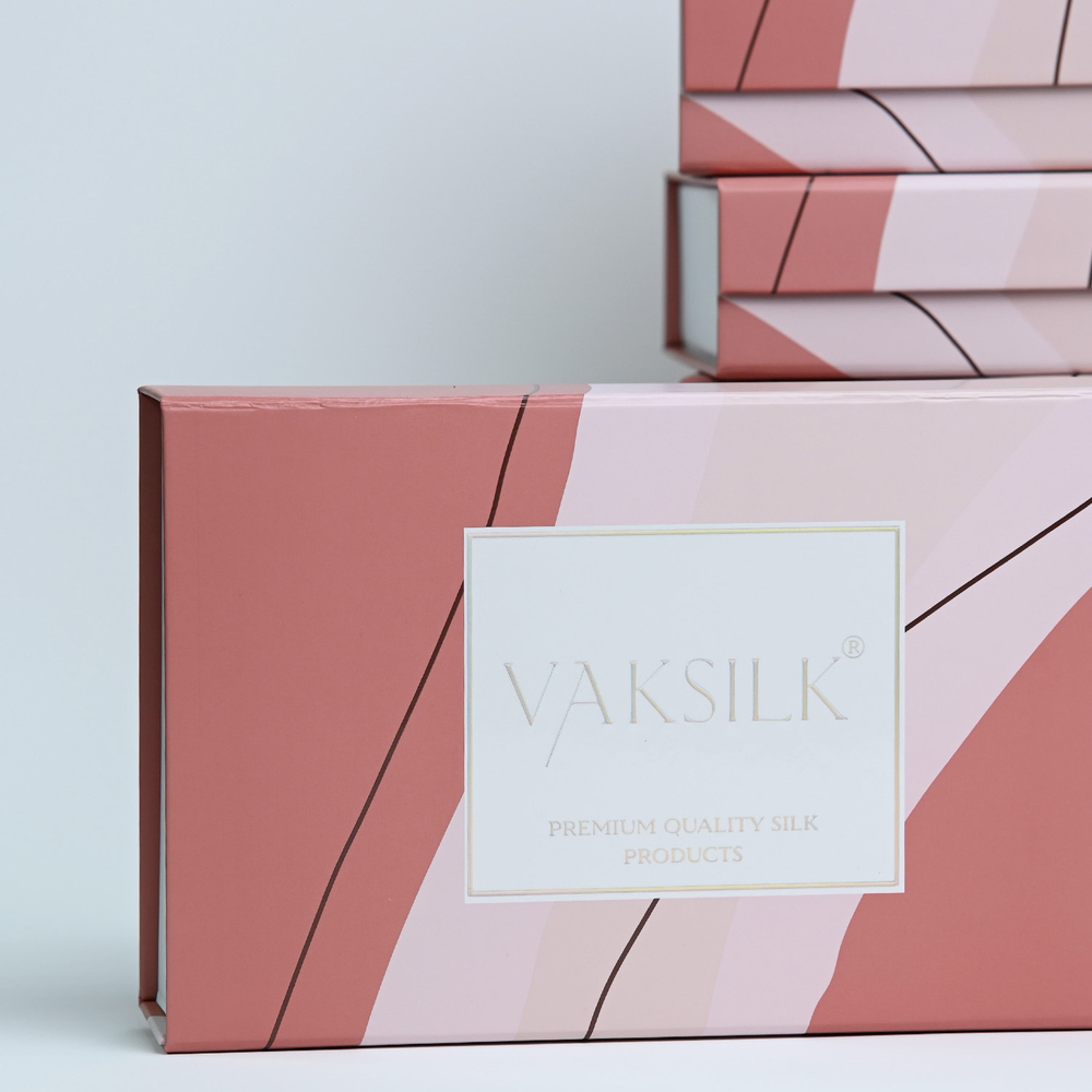 Полотенце для волос и тела VAKSILK 74x134 см ЖЕМЧУЖНО-РОЗОВЫЙ