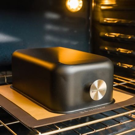 Набор Brod&Taylor для выпечки хлеба - Прямоугольный купол (Батард) и стальной камень