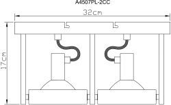 Карданный светильник Arte Lamp