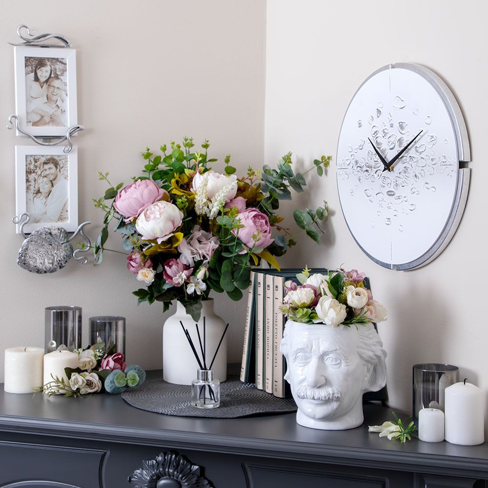 Часы настенные Арт Хаус Айс Сильвер