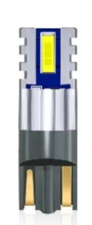 Светодиод 12-24V T10  2SMD 1860 WHITE 2,5W 6000K (БИ) (бл2шт) "PARUSAUTO" #9-30T10/2CSP/1860-2