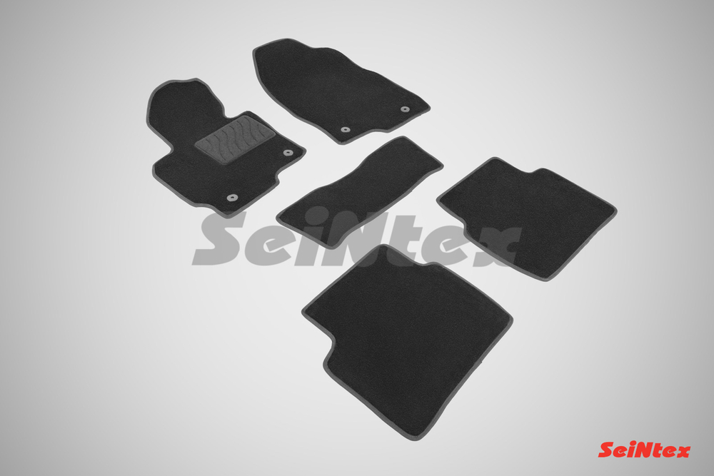 Ворсовые коврики LUX для Mazda CX-5 2012-н.в. Seintex.86279