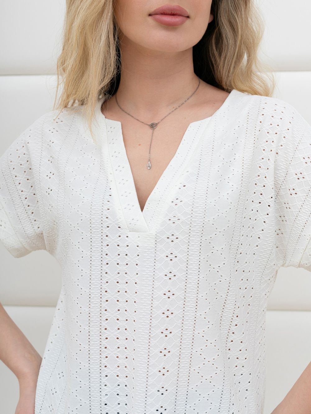 Блузка Дис Виотекс МОЛОЧНЫЙ