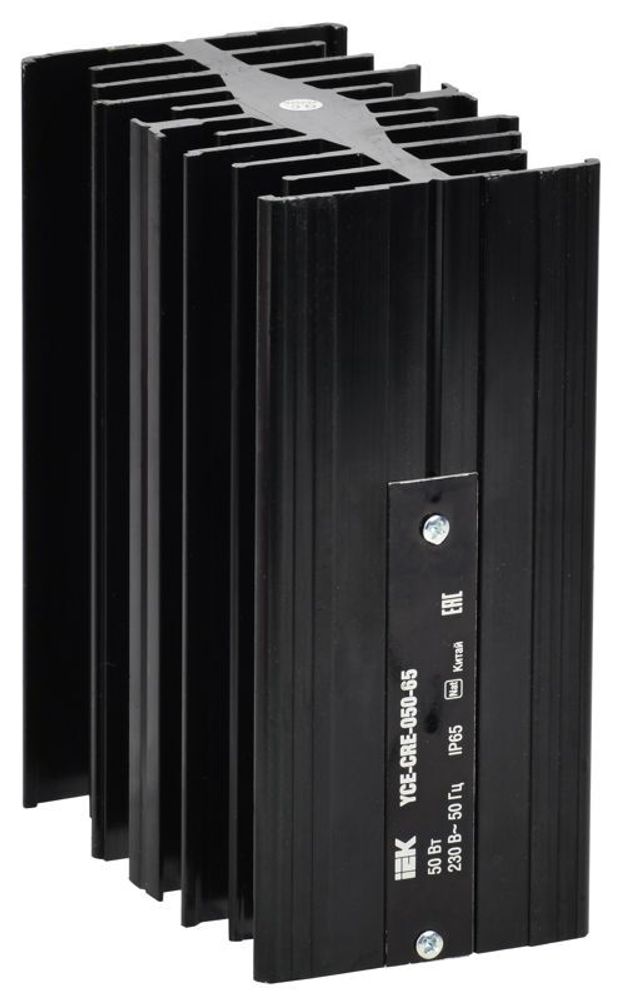 Обогреватель на DIN-рейку 50Вт IP65 IEK YCE-CRE-050-65 Обогреватель на DIN-рейку 50Вт IP65 IEK YCE-CRE-050-65