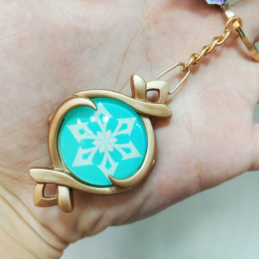 Брелок светящийся "Genshin Impact / Геншин - Фонтейн"