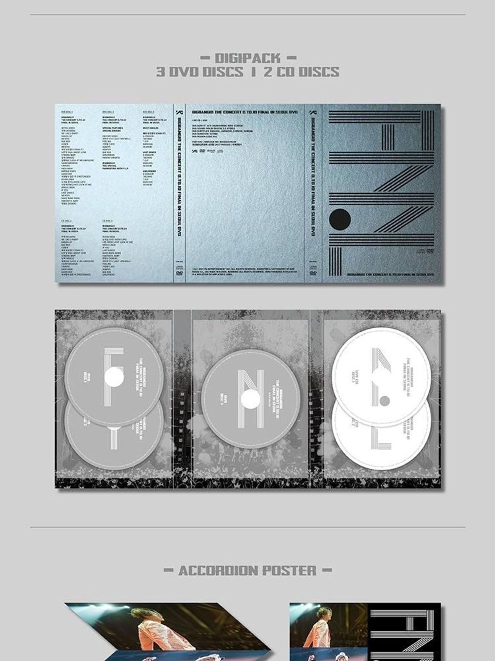 видео BIGBANG - BIGBANG10 THE CONCERT 0.TO.10 FINAL IN SEOUL (3 DVD + 2 CD)