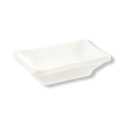 Соусник 20 мл 7,2*4,8 см h1,8 см белый фарфор P.L. Proff Cuisine [6]