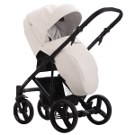 Коляска 2в1 Bebetto MAGNUM LIGHT PRO light pro 07 (белая кожа)