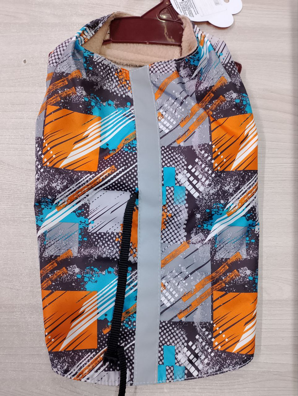 ZOONIK Попона для собак со светоотражающей лентой, размер L