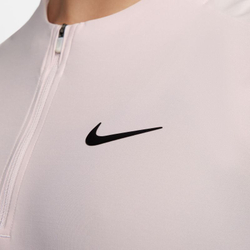 Женская теннисная футболка (dł. Рукава) Nike Court Advantage Dri-Fit 1/4-Zip Tennis Mid Layer - platinum violet/black