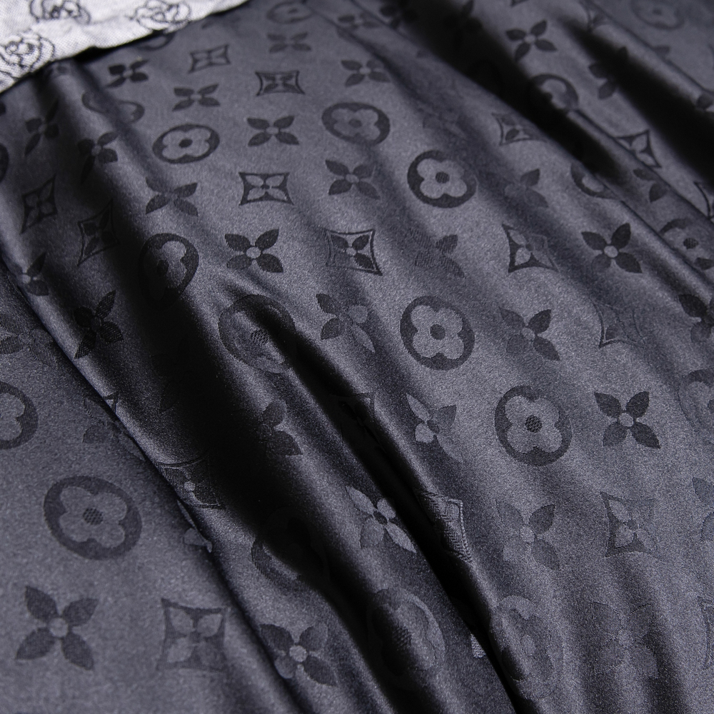 Комплект постельного белья Сатин Жаккард на резинке GCR015