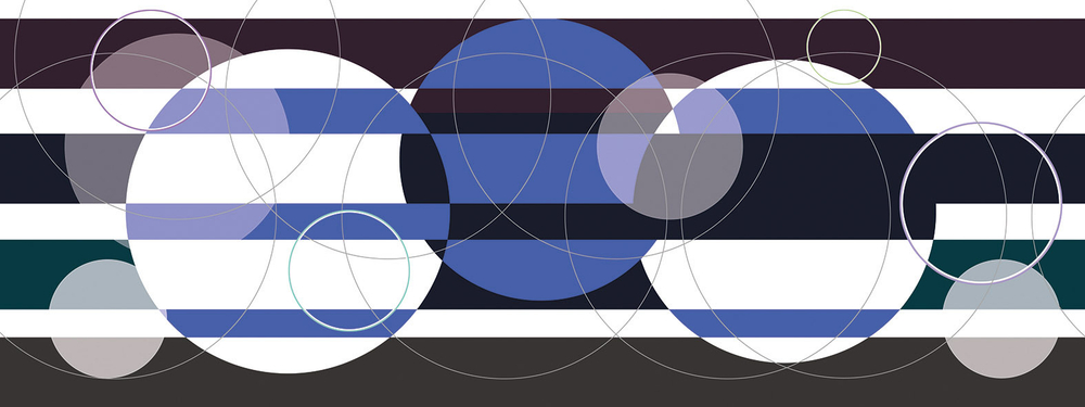 Дизайнерские обои Wall Street Geometry-2018