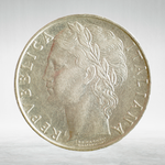 Italy 100 Lire 1958 R "Minerva Standing – Large Type", XF