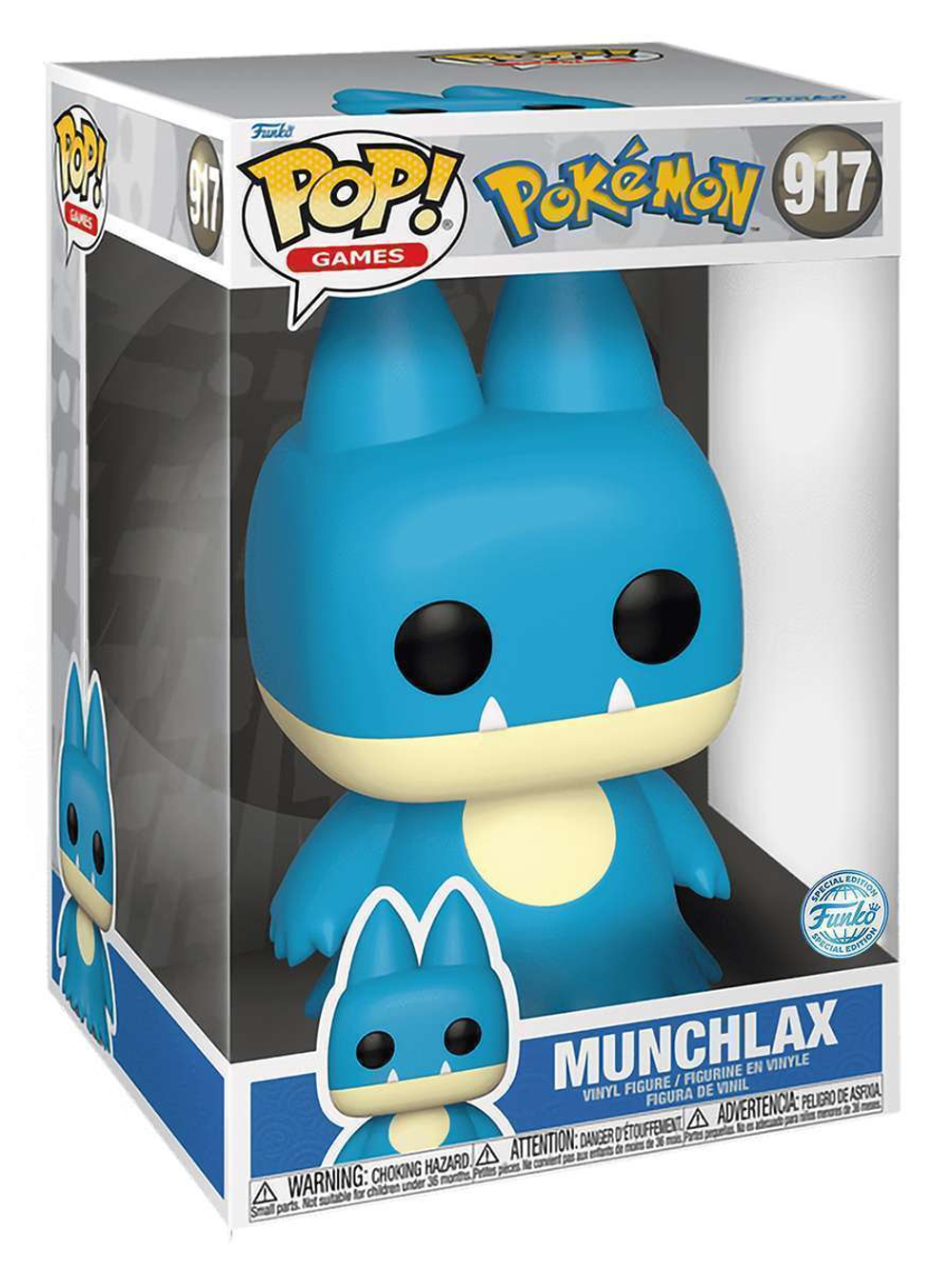 Фигурка Funko POP! Games Pokemon Munchlax 10" (917) 69087