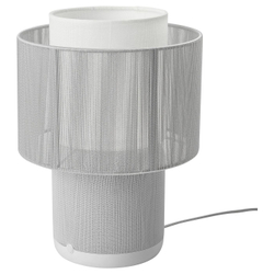 IKEA SYMFONISK  (ИКЕА СЙМФОНИСК)  -  База для громкоговорителя/лампы с Wi-Fi, белый/умный