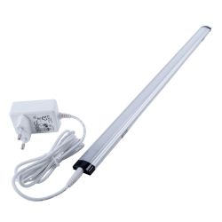 ULI-F48-5W-4500K SENSOR IP20 SILVER Светильник светодиодный для мебели. 500x25x9мм. 400Lm. ТМ Uniel