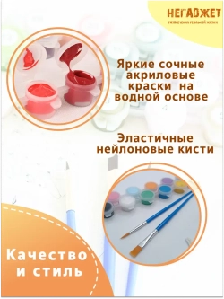 Картина по номерам Чиловый чел