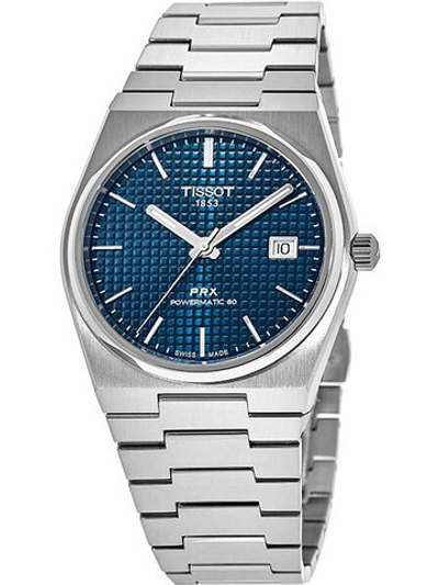 Швейцарские механические наручные часы Tissot PRX T137.407.11.041.00