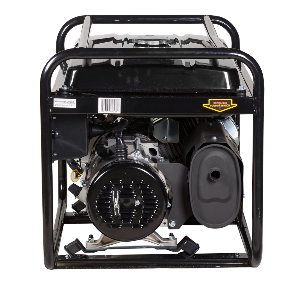 Портативный бензогенератор HUTER DY5000L - [4 кВт / 220V]