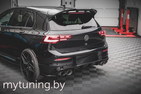 Сплиттеры бампера заднего боковые V.3 для VOLKSWAGEN Golf VIII R (20-...)