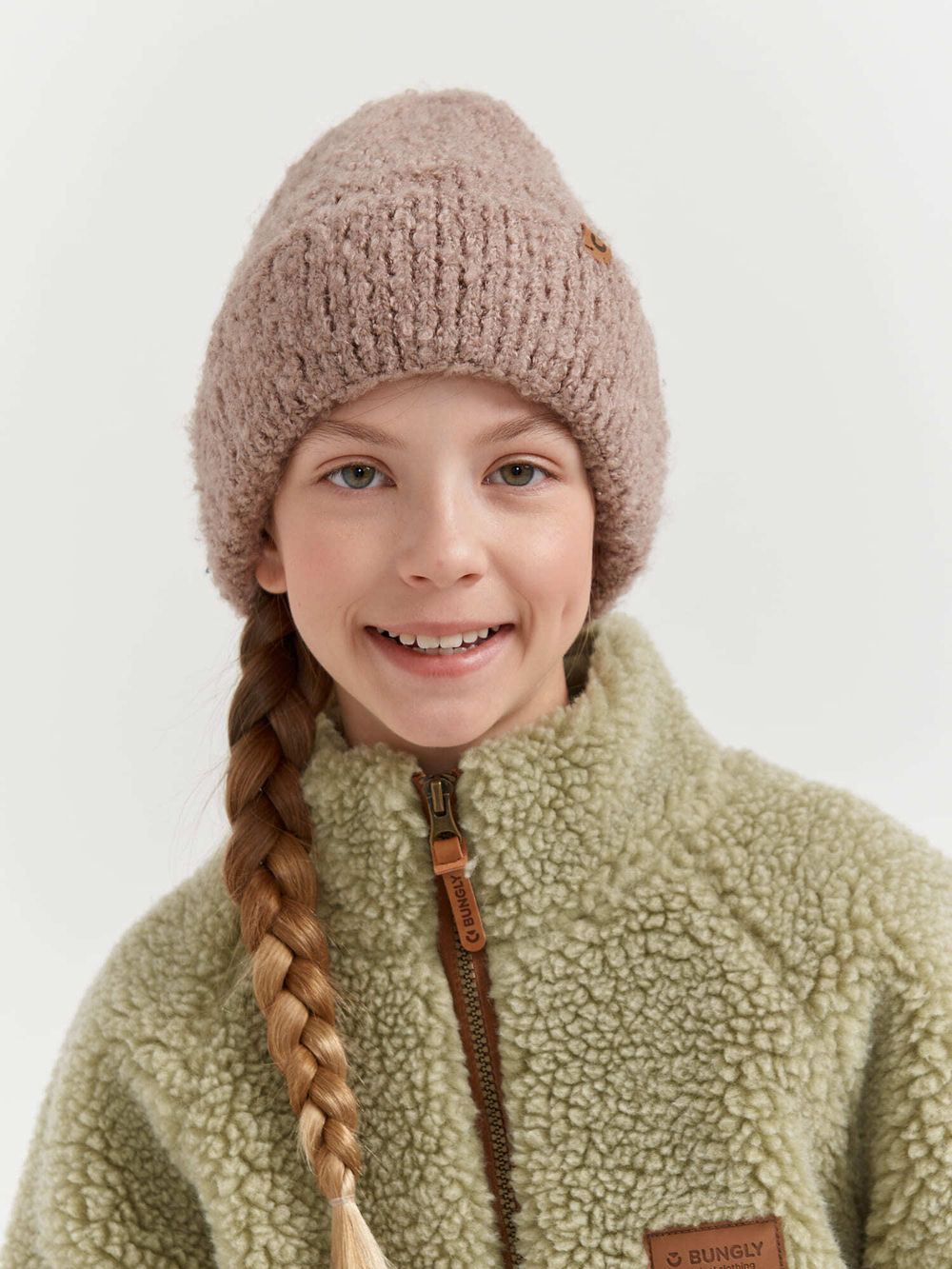 Шапка букле "Беж"