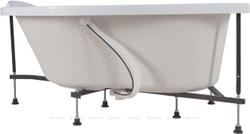 Акриловая ванна Aquanet (Акванет) Graciosa 150x90 R с каркасом