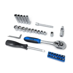 Набор инструментов 72пр.1/2'',1/4''(6гр.)(6-27мм) KINGTUL profi KT-72