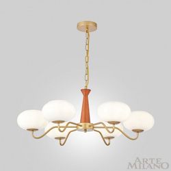 Подвесная люстра Arte Milano AM-Napoli 310166/D780/6 BS/WD