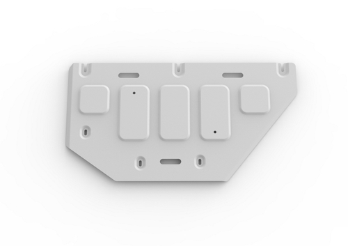 Защита коммутации АКБ Rival для Voyah Dream АКПП 4WD 2023-н.в., алюминий 3 мм, с крепежом, штампованная, 333.9306.1