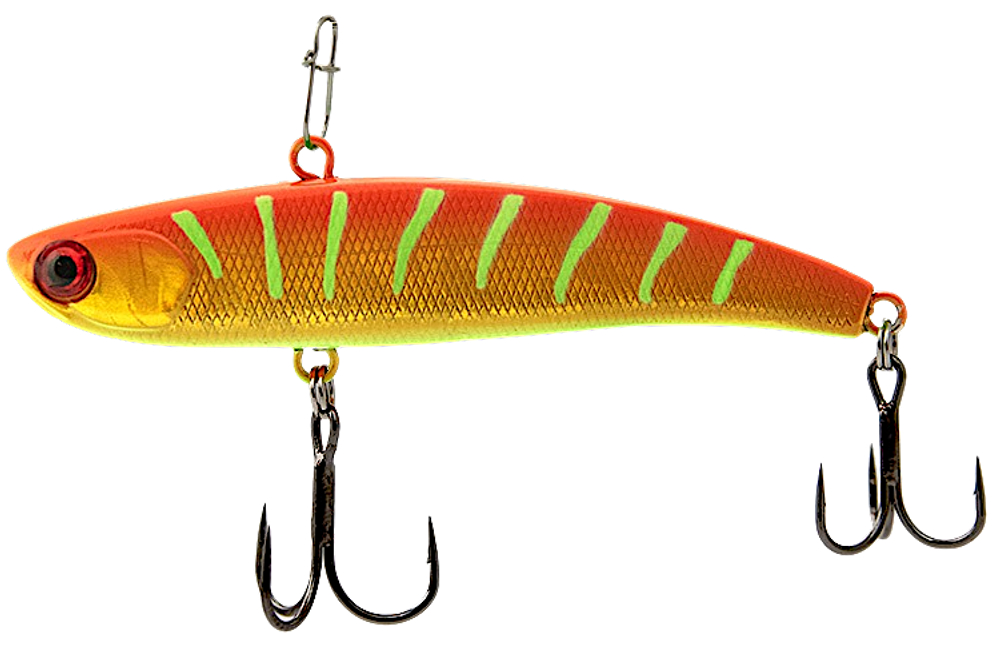 Раттлин EcoPro Vib Nemo Slim 80мм 17г #052 Крючок №6/4 Hot Pepper