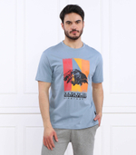 Футболка S-BOLIVAR SS Napapijri - голубой(NP0A4H28)