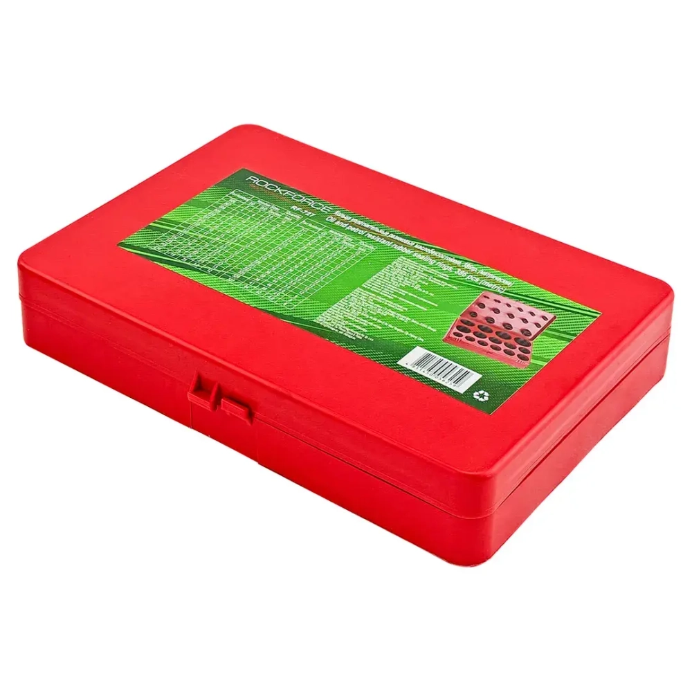 Кольца уплотнительные резиновые маслобензостойкие, 386пр. (метрические) RockForce##Rock FORCE RF-727