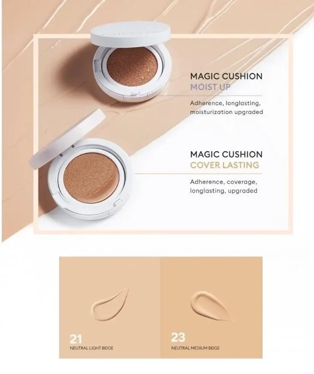 Missha Magic Cushion Cover Lasting SPF50+ PA+++