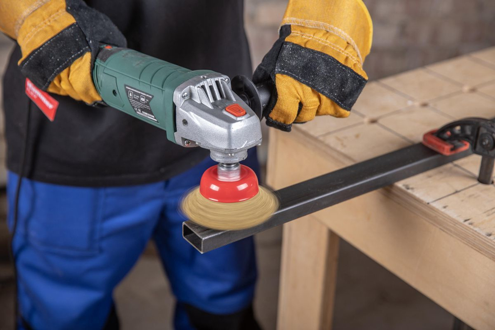 Кордщетка Hammer Flex 207-103 85мм M14  гофрированная мягкая для УШМ