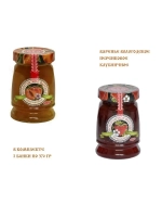 Варенье Вологодское Персиковое и Клубничное ст/б 370 гр
