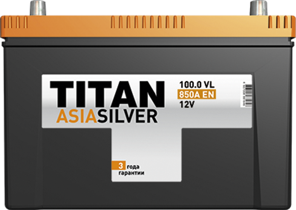 TITAN Asia silver 6СТ-100 аккумулятор