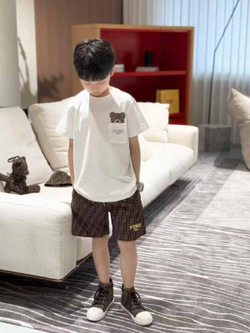 Детский комплект с шортами FENDI
