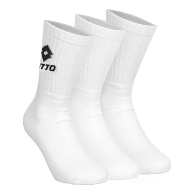 Lotto Tennis Socks 3 Pack - White