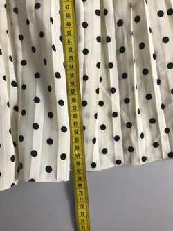 Юбка в забавный горошек, визуально 44 размер