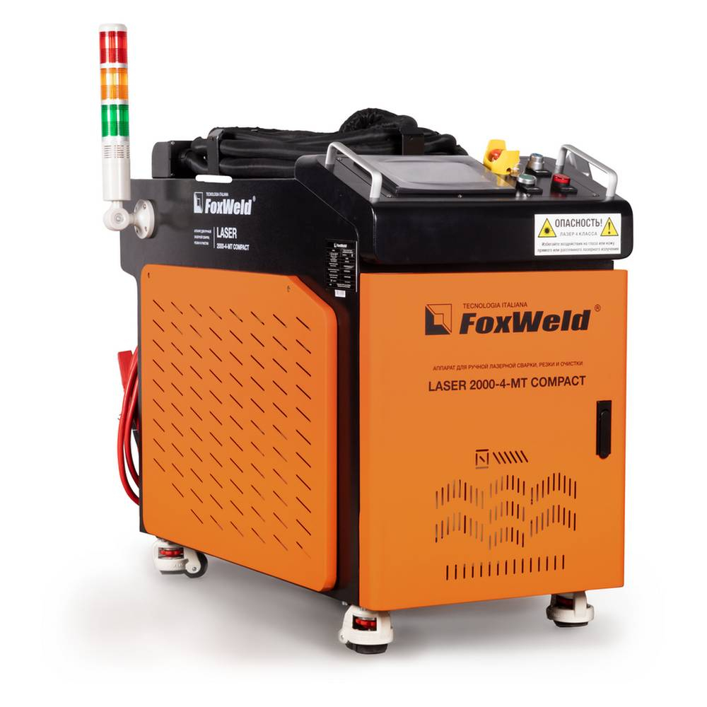 Аппарат для ручной лазерной сварки, резки и очистки FOXWELD LASER 2000-4-МТ COMPACT 9477