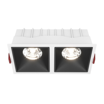 Модульный встраиваемый светодиодный светильник диммируемый Maytoni Alfa LED DL043-02-15W4K-D-SQ-WB