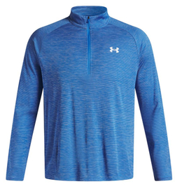 Теннисная футболка Under Armour Tech Textured 1/2 - blue