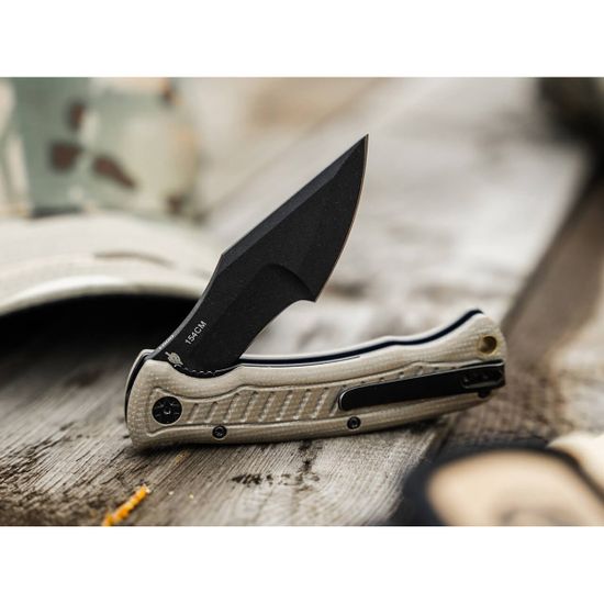Нож Boker 01BP0002 Micro Tracker Folder клинок из стали Nitro-V, рукоять micarta