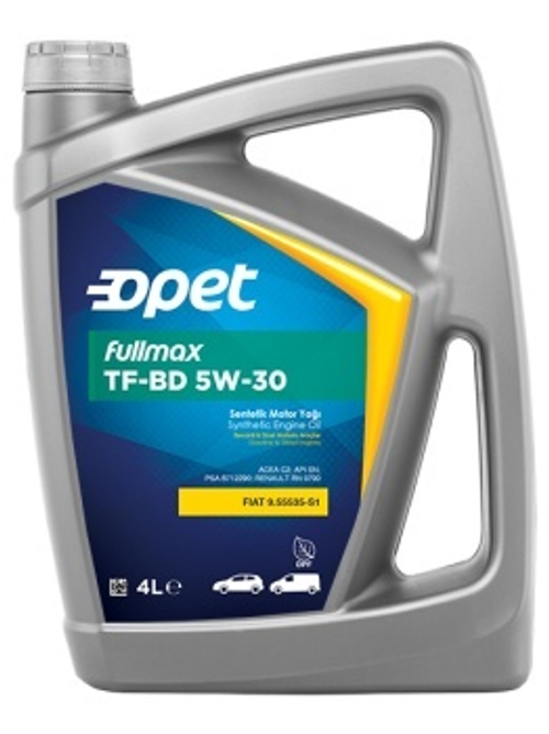 Масло Opet Fullmax TF-BD 5W30 SN C2 (4л) синтетика
