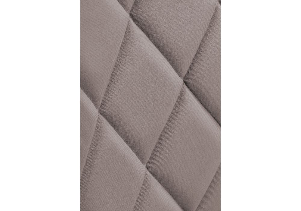 Полубарный стул Баодин К Б/К крутящийся латте / черный