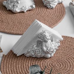 Салфетница Ангел Роуз Белый